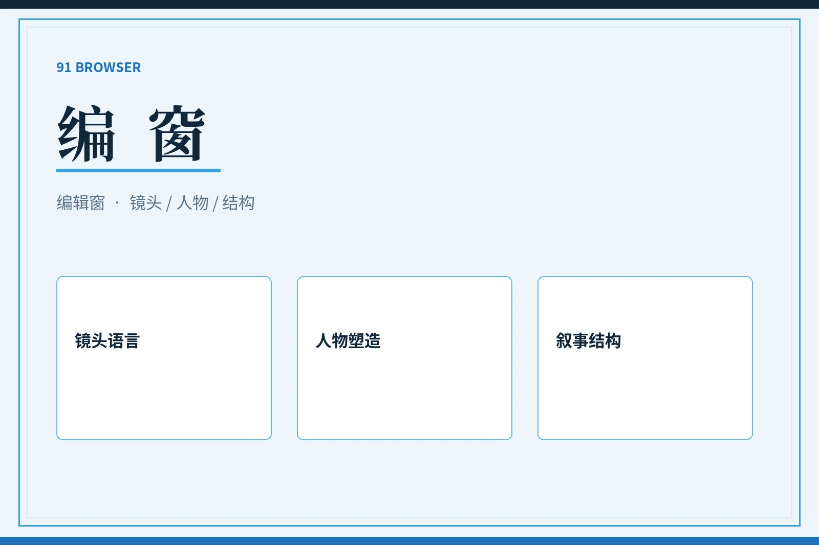 编窗视觉